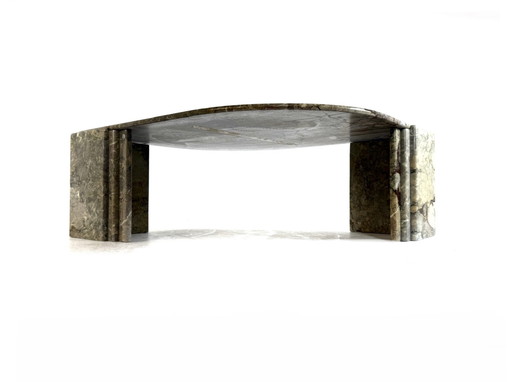 Vintage marmeren &#39;Eye&#39; salontafel, Roche Bobois &#39;70