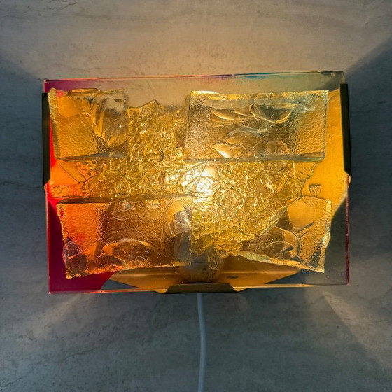 Image 1 of Cosack leuchten glass wall lamp , 1970’s