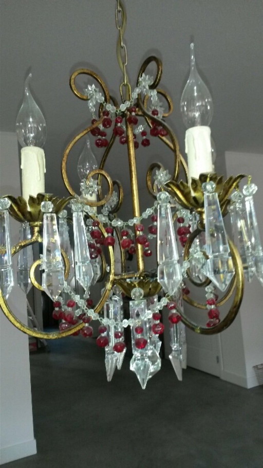 Lámpara de araña italiana