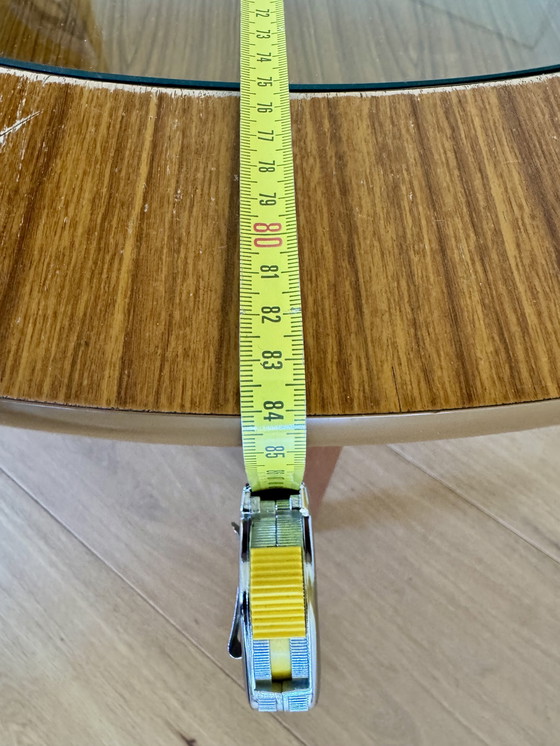 Image 1 of Round designer coffee table brand Schreiber