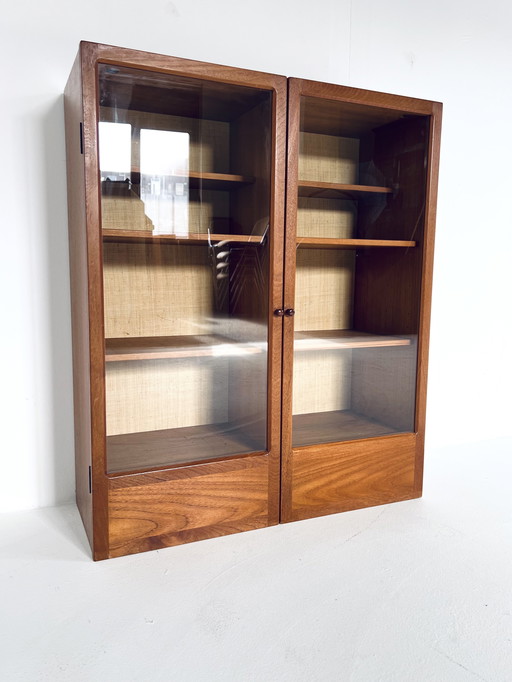 Vintage Hanging Danish Display Case '60s