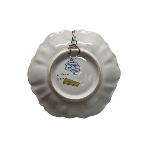Vintage wall plate Makkum Tichelaar
