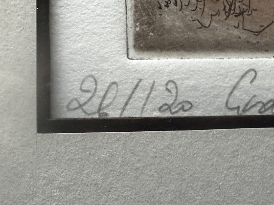 Image 1 of Incisione numerata e firmata