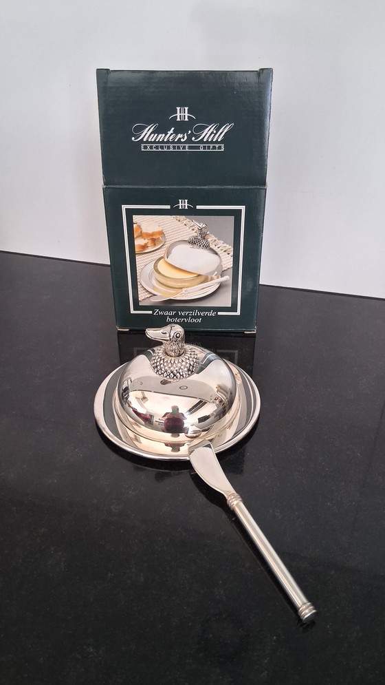 Image 1 of Burriera Hunters' Hill con placcatura in argento pesante