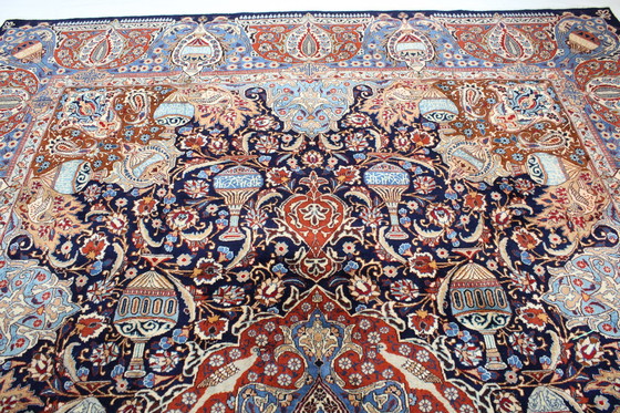 Image 1 of Tapis persan original noué à la main Kashmar Fein Paradise Design 386 X 294 Cm Top Condition