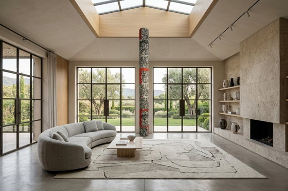 Image 1 of totempaalinstallatie begin jaren 2000