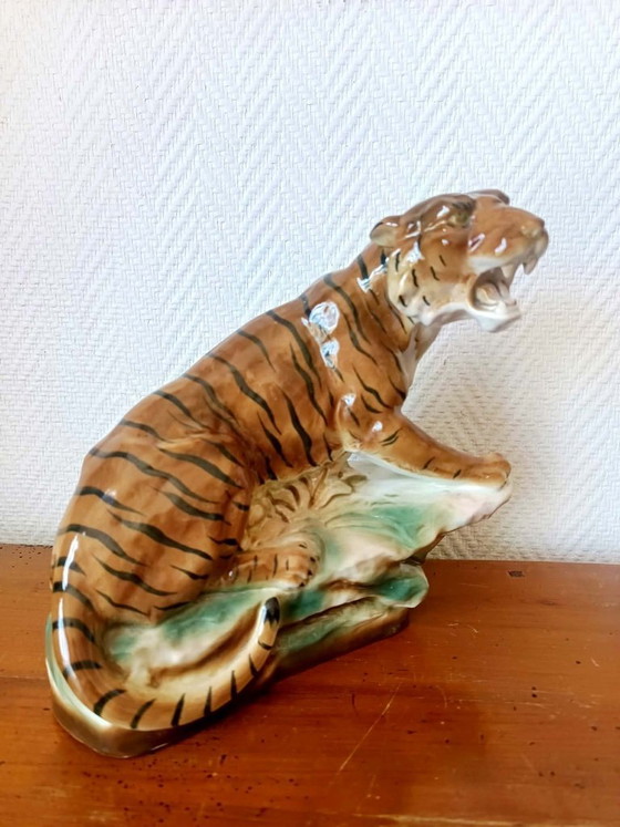 Image 1 of Ceramic tiger circa 1940/1950