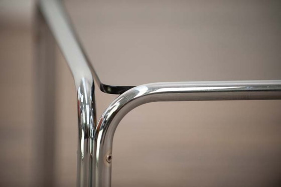 Italiaanse Design Bijzettafel – Chrome, Glass (photo 8 of 10)