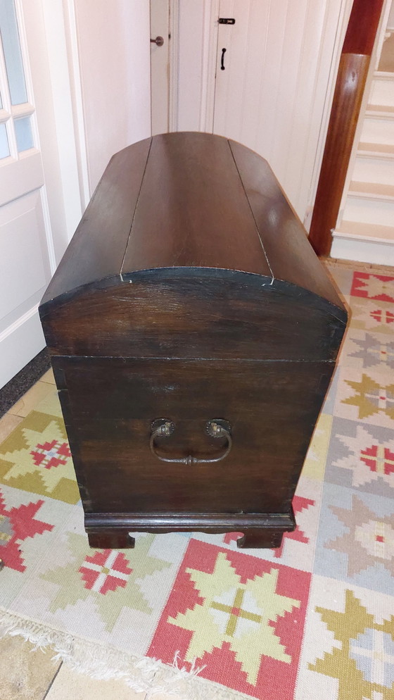 Image 1 of Antique blanket chest