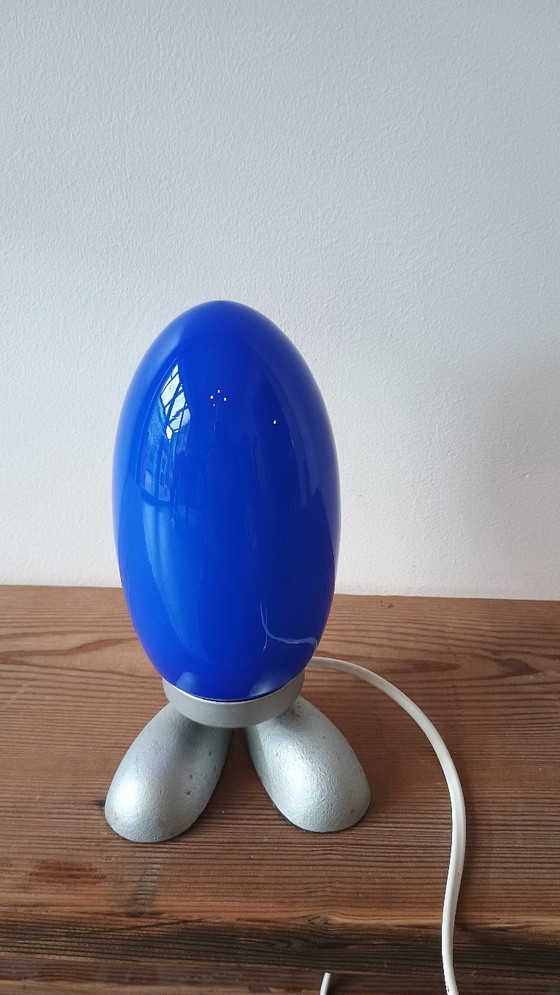 Image 1 of Vintage Ikea Fjorton Lamp (Dino Egg)