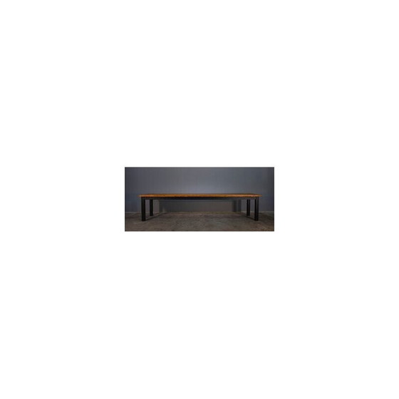 Image 1 of Vintage table in brushed fir, 1970