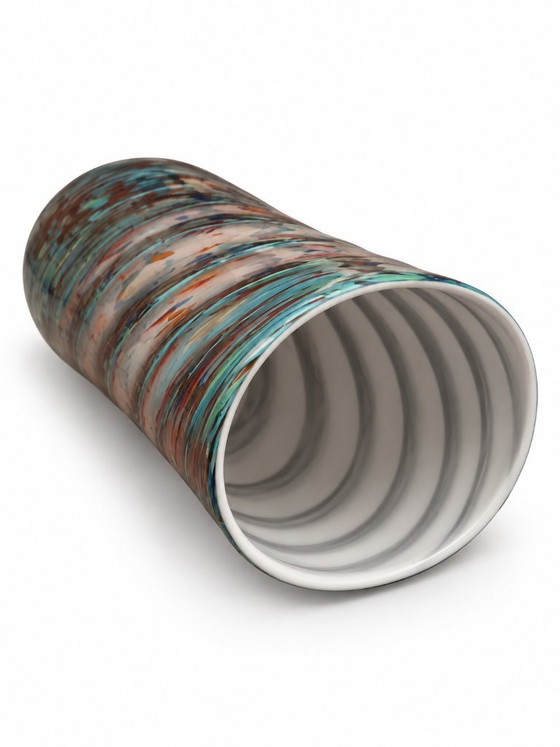 Murano Glass Vase Signed Ottaviani (photo 7 of 8)