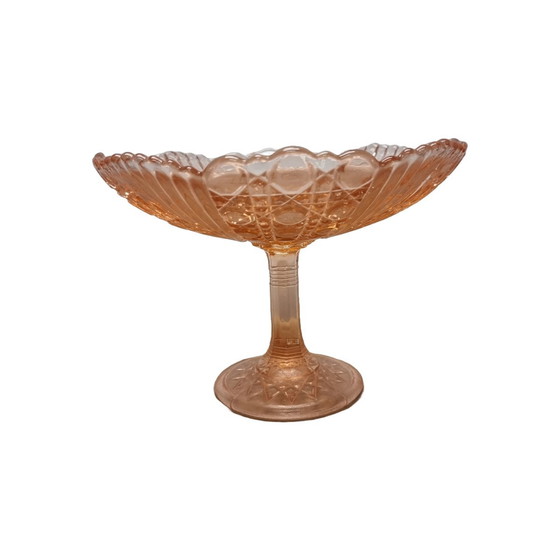 Image 1 of Vintage Pink French Cake Bowl