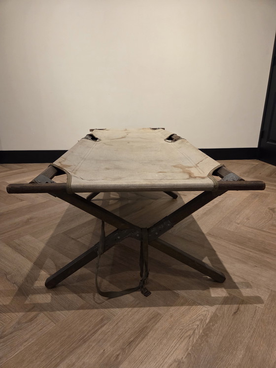 Image 1 of Lit de camp militaire original Pico 1945