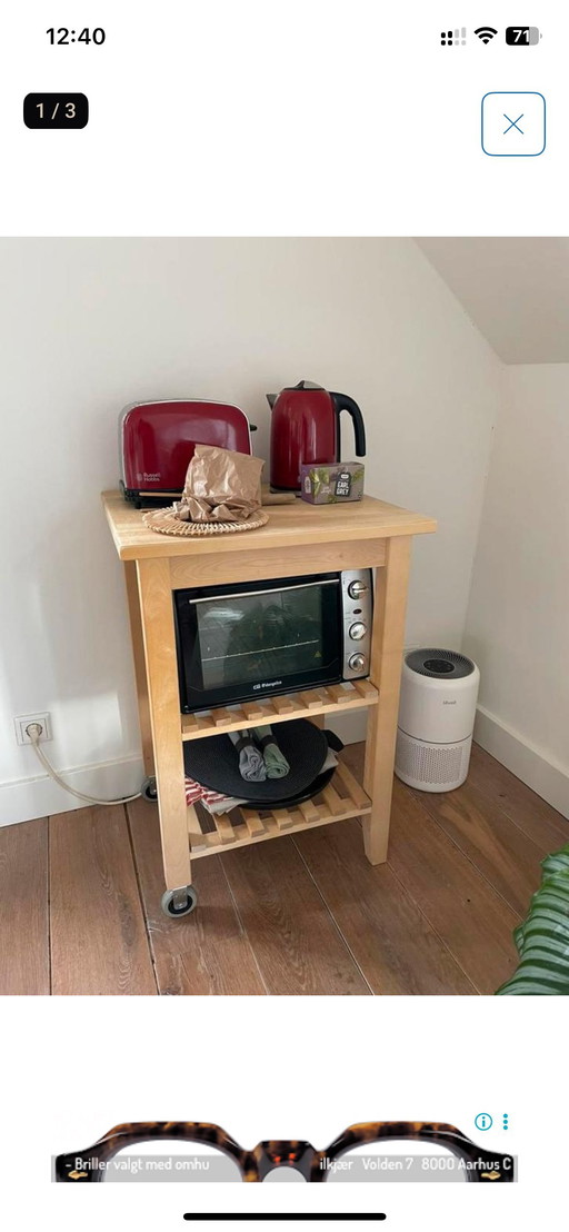 Carrito de cocina - IKEA Bekvam