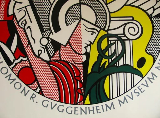 Image 1 of ROY LICHTENSTEIN - SÉRIGRAPHIE COULEUR - MUSÉE GUGGENHEIM