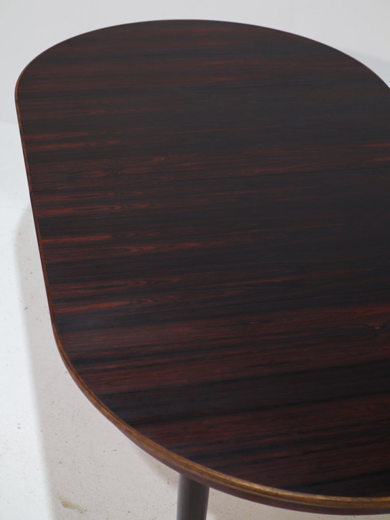 Extendable Round Dining Table Rosewood Danish 1960s – Vintage (photo 14 of 15)