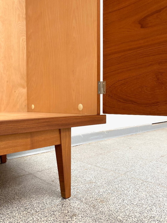Image 1 of Mid-century vintage teak kleerkast/wandkast 1960's