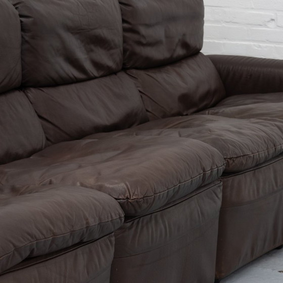 Image 1 of Sofá modular de cuero de los años 70