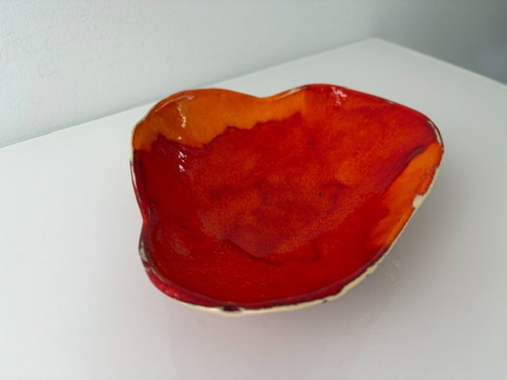 Handwerkliche Tulpenblatt-Schale – handgefertigtes Unikat – Schalen, Ceramic (photo 7 of 11)