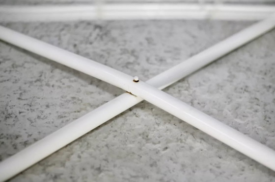 Image 1 of 2x Sessel Stahlstangen Weiß lackiert