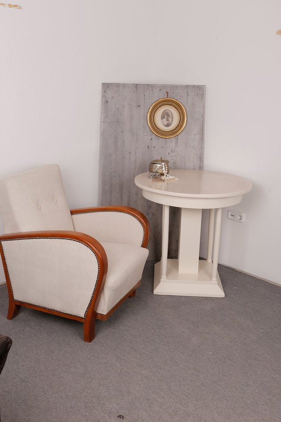 Poltrona Ungherese Art Déco Vintage, anni '30 – Poltrone, Legno, Art Deco (photo 6 of 7)