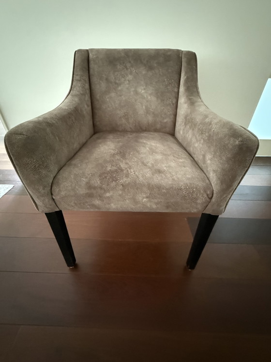 Riviera Maison 2 Eetkamerstoelen, Trufflr – Metal, Textile (photo 2 of 33)
