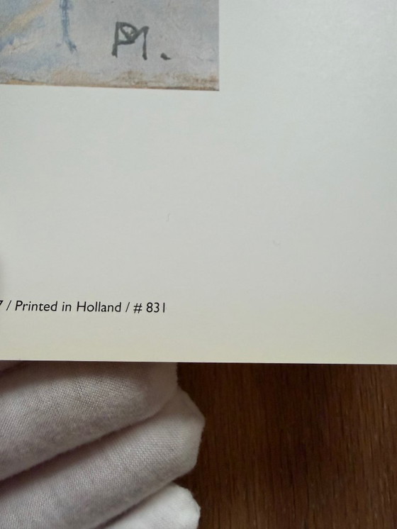Image 1 of Piet Mondrian  (1872-1944), Aronskelken, ca. 1917, copyright 1996 ABC/Mondrian Estate...Printed in Holland #831