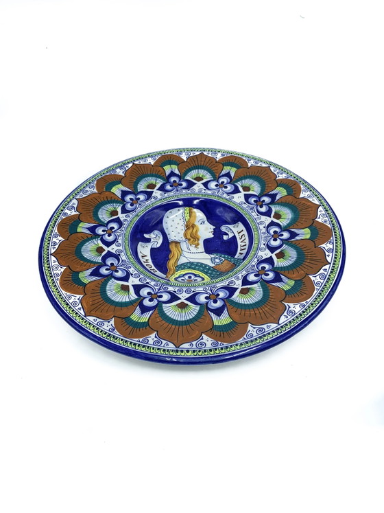 Pair of Plates Amor Vitast Faenza Ceramics, Crockery (photo 3 of 9)