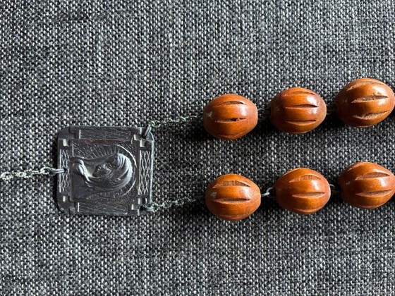 Grande Rosario in Legno – Peltro, Oggetti decorativi, Metal, Wood (photo 14 of 14)