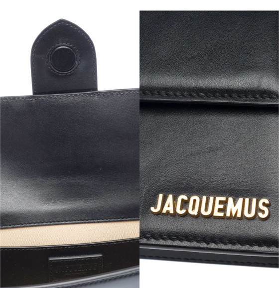 Image 1 of Sac JACQUEMUS Le Bambino en Cuir Noir - 103415