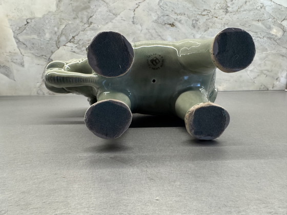 Elefante de cerámica celadón de Siam antiguo – Siam Celadon, Objetos decorativos, Ceramic (photo 8 of 11)