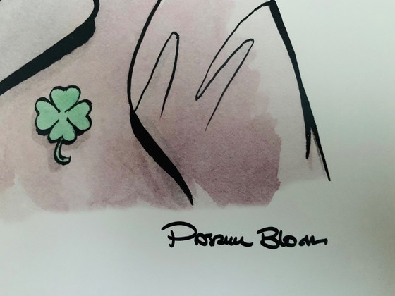 Image 1 of Firmato e numerato a mano da Patrick Block: "Gladstone Gander nel suo abito preferito". Edizione limitata a 99 copie.