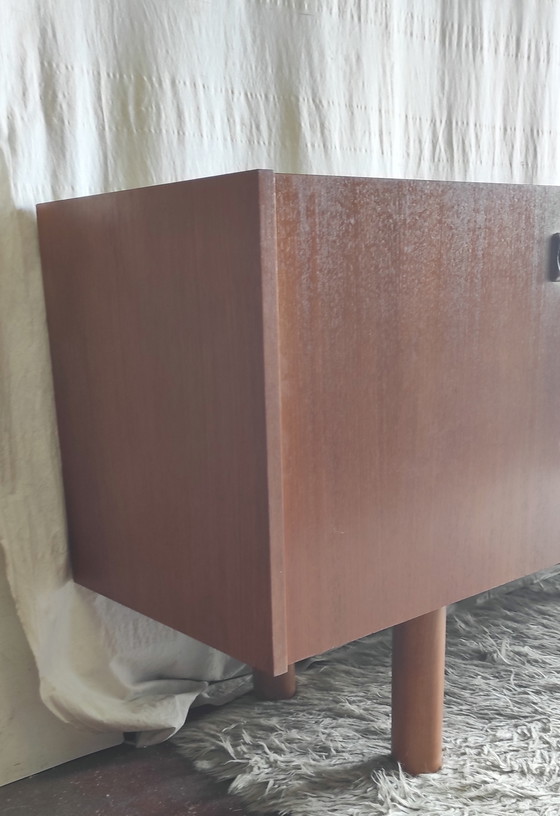 Image 1 of Dressoir van teakhout in Scandinavische stijl - jaren 60/70