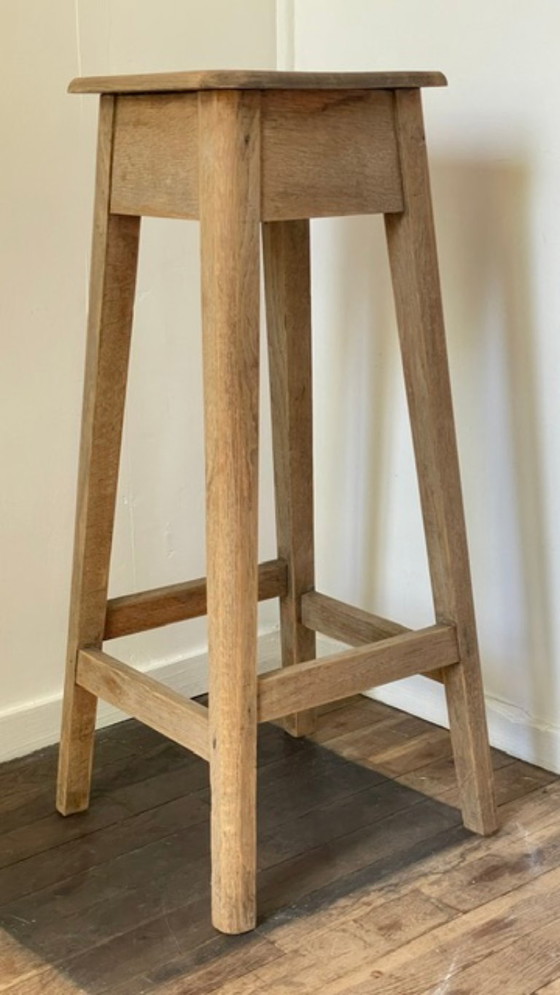 Vintage Oak Craftsman's Stand – Nightstands, Wood (photo 29 of 29)