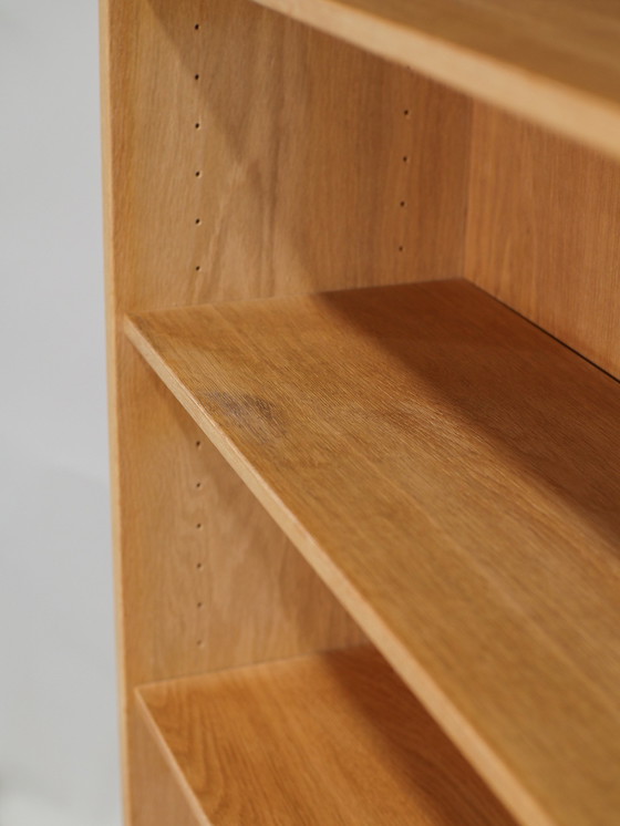 Image 1 of Børge Mogensen bookcase chest of drawers oak Danish vintage