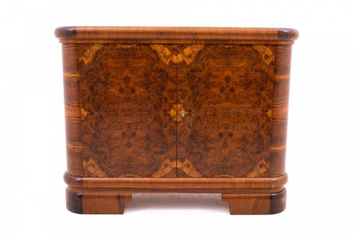 Commode Art déco des années 1940, Pologne.