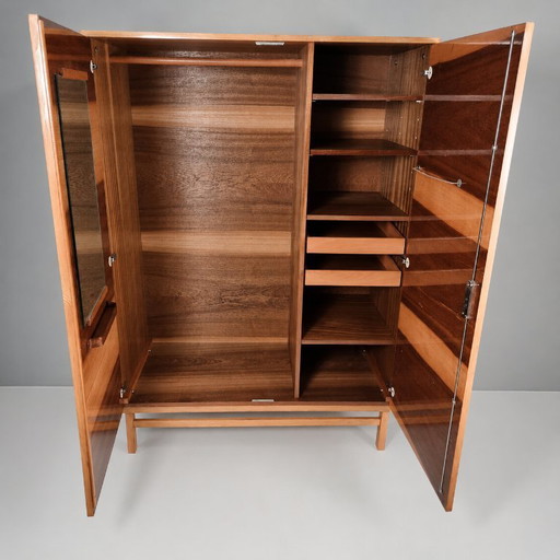 Vintage-Kleiderschrank in Esche, 1970er Jahre
