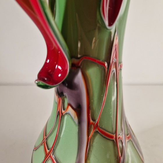 Image 1 of Goldan Talast vintage vase mouth-blown design vase