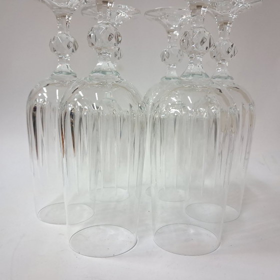 Image 1 of Calici da champagne Claudia Fine in cristallo di Bohemia d'epoca