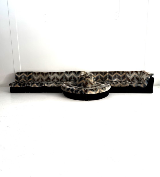 Vintage XL 9-piece modular sofa, Laauser ‘80 – Wood, Metal (photo 11 of 15)