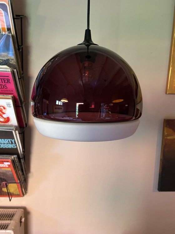 Vintage Space Age Pendant – Lighting, Glass, Plastic (photo 7 of 7)