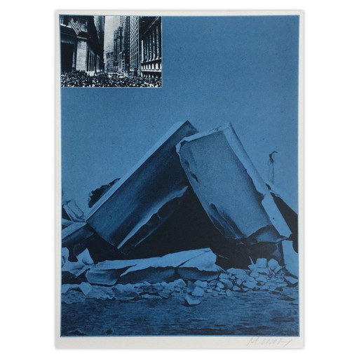 Jacques Monory Signed Screenprint Bicentenaire Kit - USA 76 - 14 – lithos zeefdrukken, Paper (photo 2 of 5)