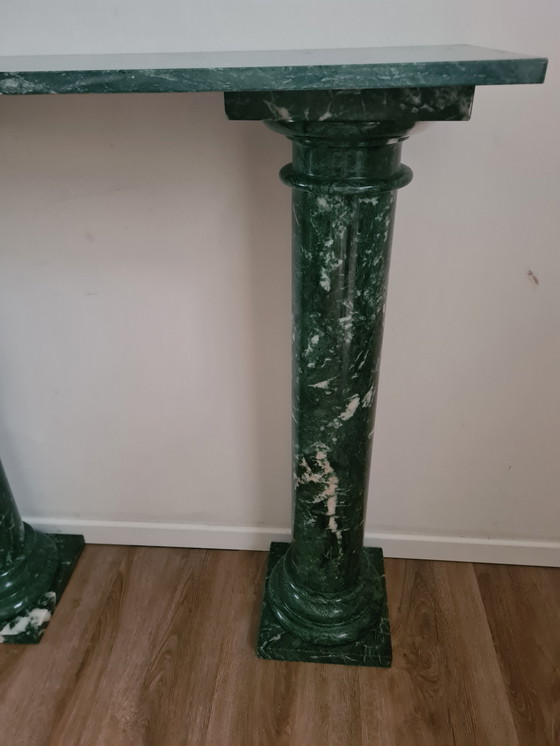 Image 1 of Side table marble