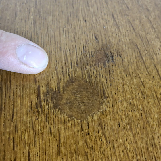 Image 1 of Table basse vintage - Ma maison Bas van Pelt (chrome et bois) table basse milieu du siècle (vers 1930)