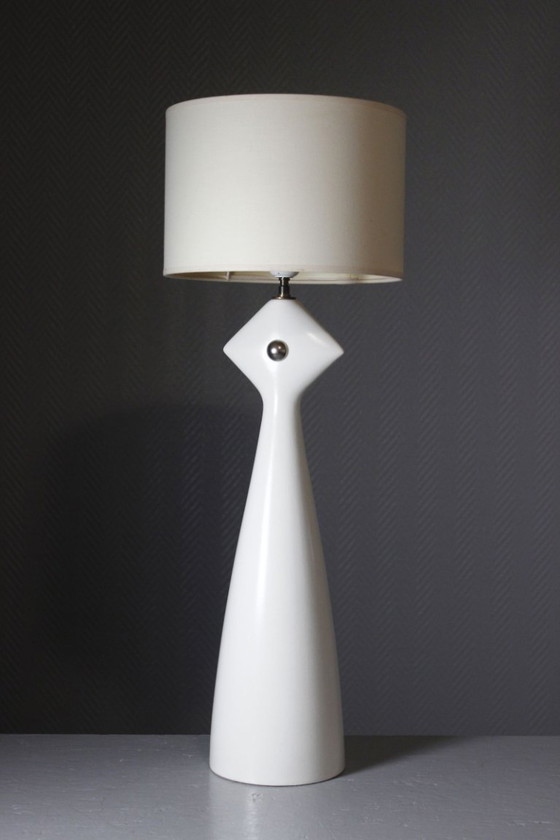Kostka France - Large Post-Modernist Ceramic Design Lamp 1990s – Table lamps (photo 3 of 11)