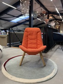 Gelderland 7405 Fauteuil Oranje Bolster Stof