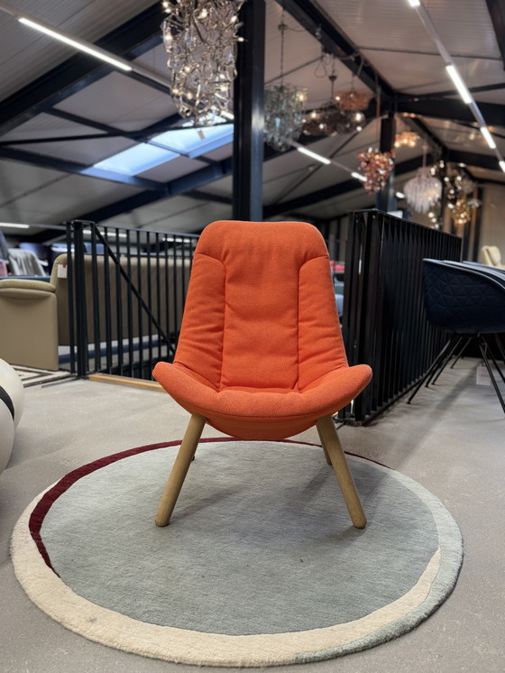 Image 1 of Gelderland 7405 Fauteuil Oranje Bolster Stof