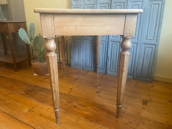 Image 1 of Tavolo in rovere, tavolo da pranzo, tavolo da lavoro, scrivania, antico francese