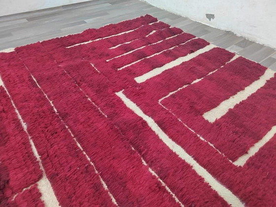 Alfombra tradicional Beni Ouraine tejida a mano, 150/250 cm. – Accupunto, Wool (photo 7 of 8)
